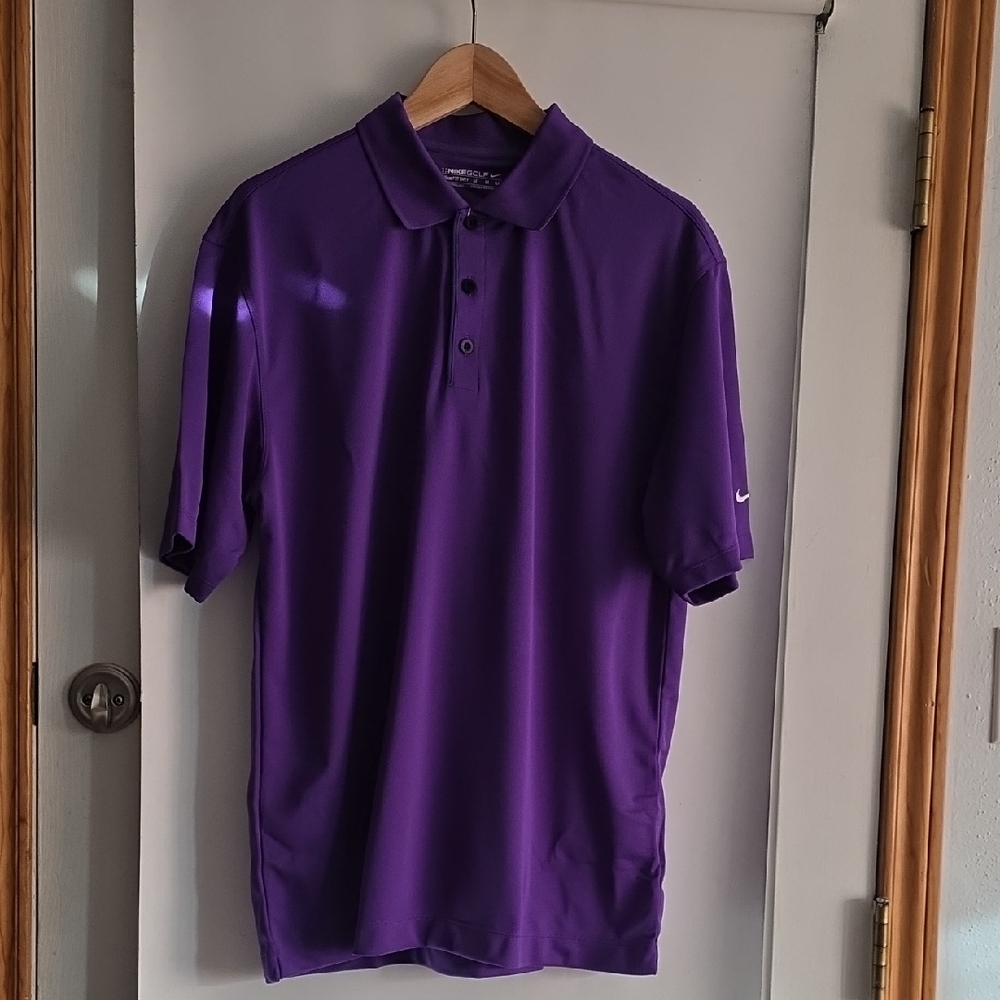 Nike Golf Men's Vibrant Purple Polo